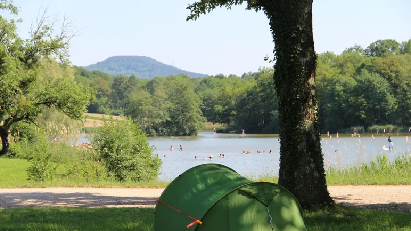 tent pitches la grange du pin